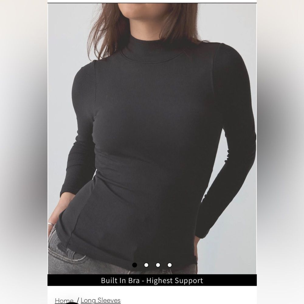 Klassy Network Black Long Sleeve Top